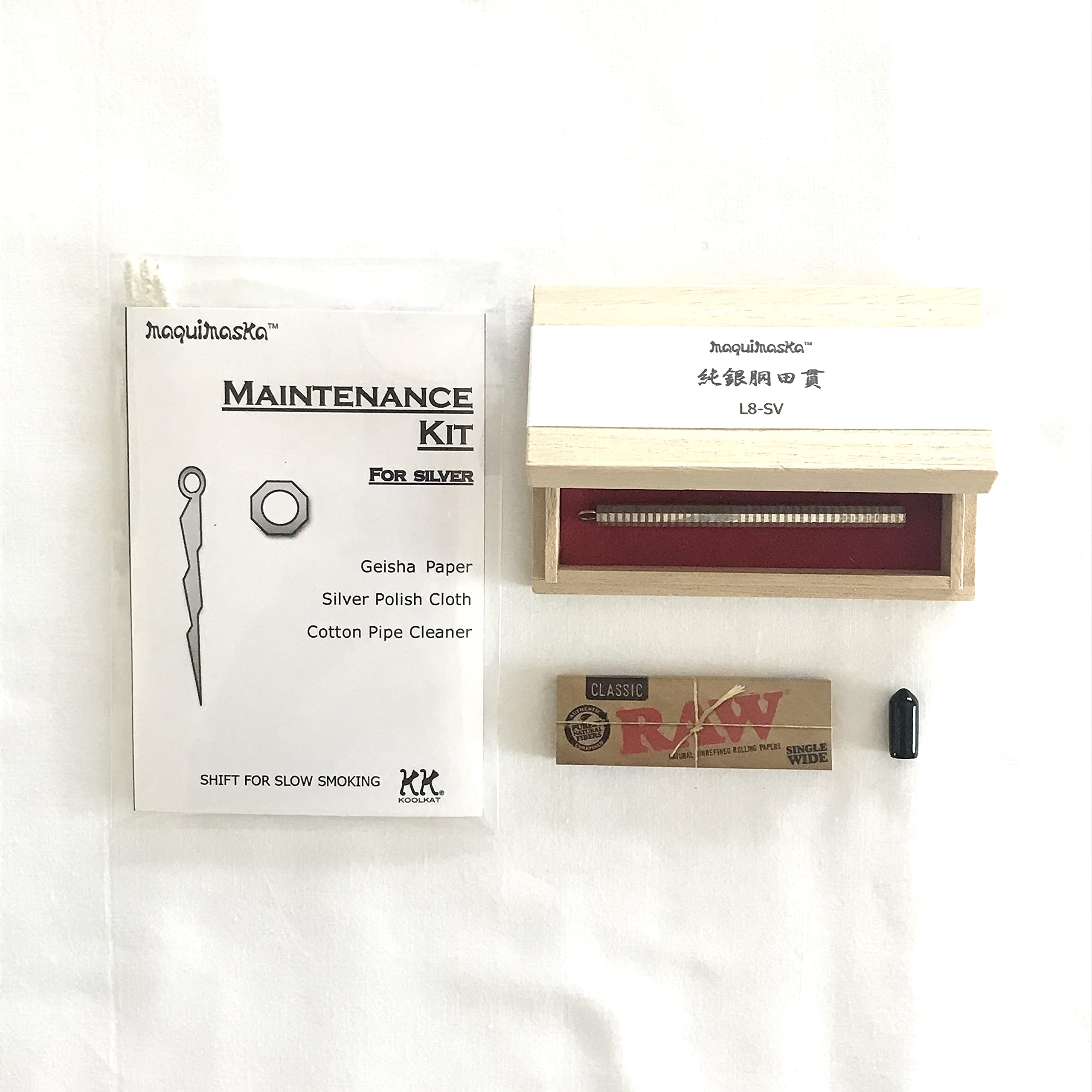 Amazon.co.jp: マキマスカ L 8 純銀胴田貫 （エアホール有り